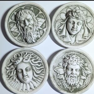 Vintage Four Seasons Wall Plaques